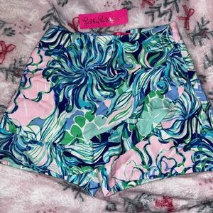 Lilly Pulitzer Women's Floral Shorts - Pink, Blue, Green